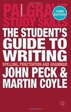 The Students Guide to Writing: Spelling, Punctuation an... | Buch | Zustand gut