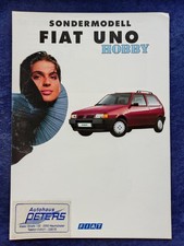 FIAT Uno Hobby Prospekt 3.1993