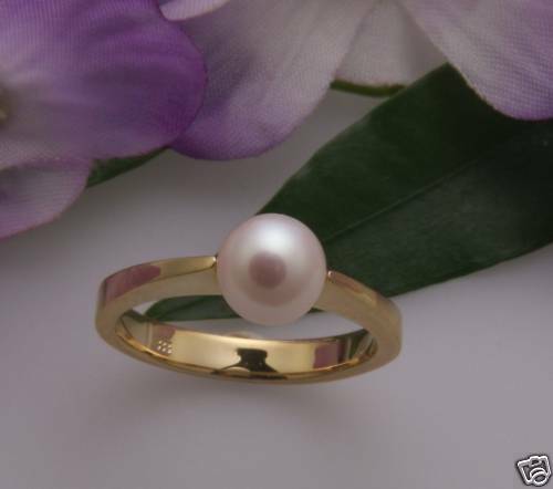 Ladies ring real gold - , 585