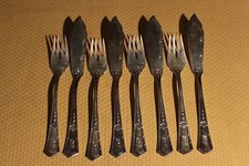 Besteck, Fischbesteck Silber