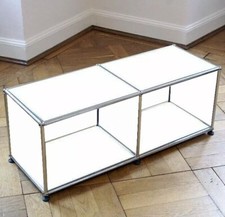 * USM Haller TV Lowboard 100x350x395 * Sideboard * Reinweiß Weiß * Regal * 