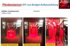 öhenverst. Pferdesolarium DIY Bauanleitung 12 (16) Lampen ab 280.-€ bis 400.-€