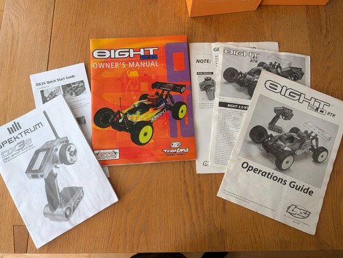 Losi eight 8ight - losi, manual