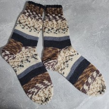Warme Handgestrickte Socken