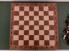 Schachbrett aus Holz 41 x 41