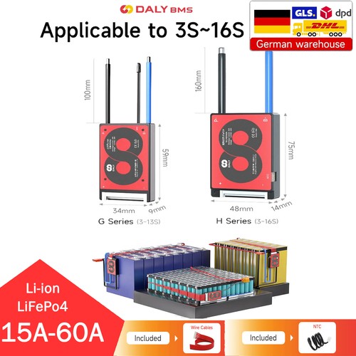 Daly bms 24s - bms, 12v-72v