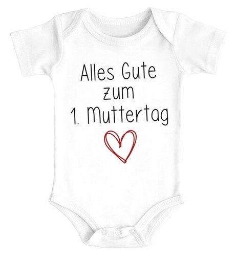 Baby body kurzarm alles gute - body,