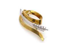 Brosche 585 Gold 14 Karat