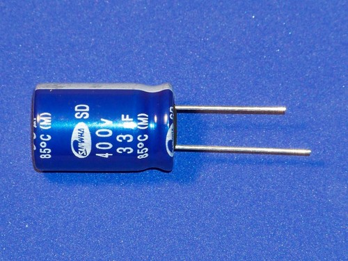 Elko radial 33µf - 33µf, /