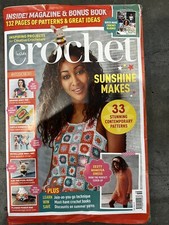 Inside Crochet magazine #159 2023 33 Sunshine makes + Quick-Makes bonus book