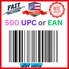 500 UPC Codes | Bulk UPC