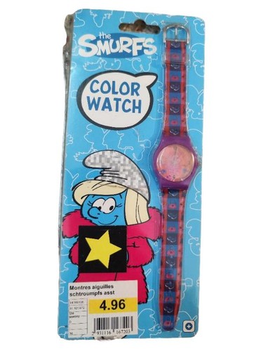 Die schlümpfe color watch - die,