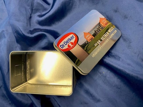 Metalldose von oetker die - dr.,