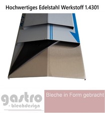 Brennerabdeckung Edelstahl Gasgrill Flammenbleche 1mm 3k Flammenverteiler k240