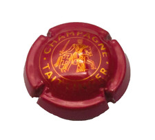 Champagner Kapsel Deckel Taittinger Rot