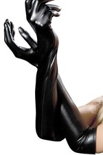 2 x sexy schwarze lange Damen