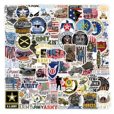 ⭐ 100 x America USA Military