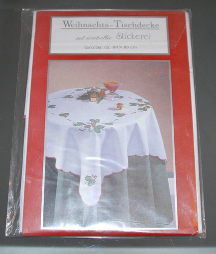 Weihnachtstischdecke mit