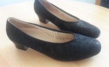 Jolie Madame Weite K Größe 10 1/2 Halbschuhe Lederschuhe Damenschuhe