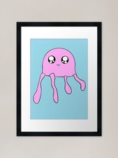 Oktopus gerahmter Kunstdruck