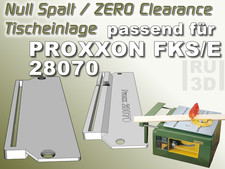 Null Spalt Tischeinlage Zero