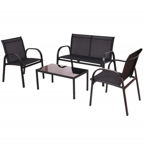Loungeset set aus - loungeset, metall