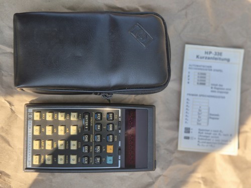 33e taschenrechner mit - hp,