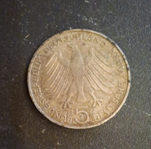 Münze deutsche mark - münze, carl