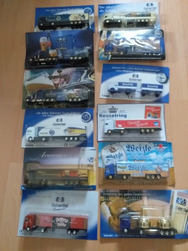 Brauerei und werbetrucks - und,