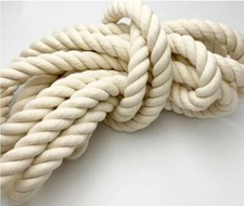 Baumwollseil 6mm-30mm  Natur-Baumwolle Seil