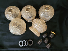 5  Glas Lampenschirme  für