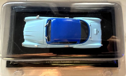 Renault 4cv coupé autobleu - 4cv,