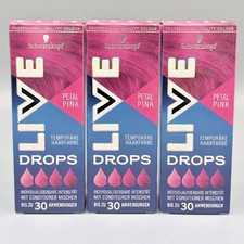 3er Set Schwarzkopf Drops