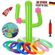 10 Stk Aufblasbare Pool Spielzeug Wasserspielzeug Wassersport Float Schwimmspiel