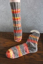 Handarbeit - Wollsocken -