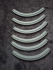 LEGO (2672) Monorail Kurve lang - alt grau - (6399, 6990, 6991)