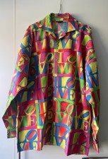 Versace couture robert indiana - versace,
