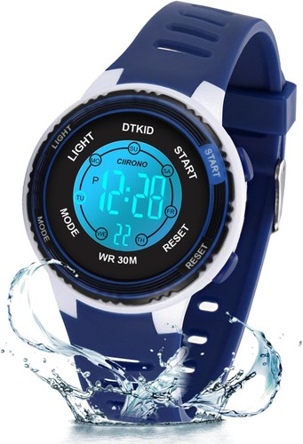 Kinderuhr digital farben - 7,