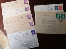Alte Postkarten / Belege..Privatverkauf aus eigener sammlung