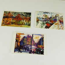 3 Kunstkarten - Günter