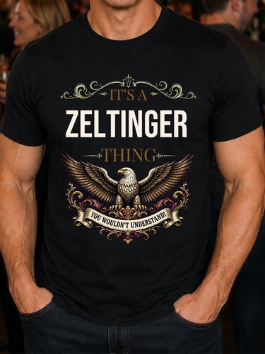 Zeltinger surname eagle men - surname, men's