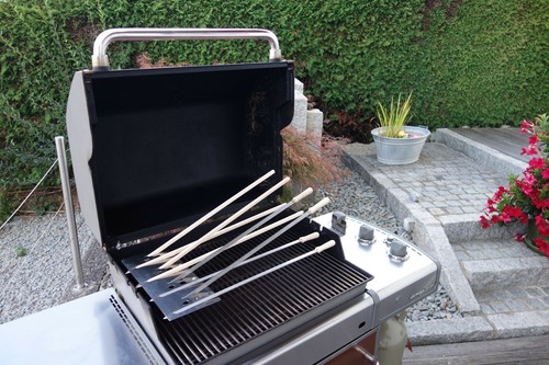 Spießhalter gasgrill - spießhalter,