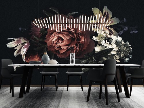 Rot blumen q9650 tapete - 3d,