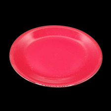 Rotes Geschirr: Brotteller / kleiner Teller 16 cm