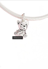 Charm Anhänger Welpen Anhänger Treue Hund Boxer 