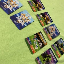 8 Sammelkarten „Team Actimel“ Danone 2012