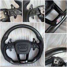 ⚠️Audi RSQ3 Q5 SQ5 Q7 SQ7 4M Q8 RSQ8 4M Lenkrad leder Carbon NEU⚠️