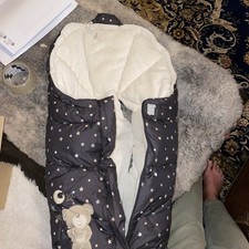 Neuwertiger Little Friends Fußsack für Babyschale/Kinderwagen