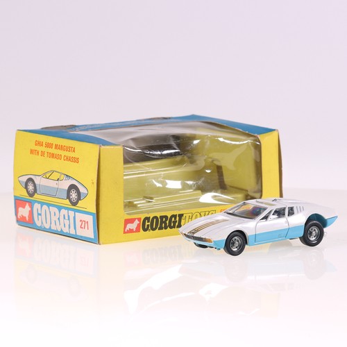 Corgi toys 271 tomaso - tomaso, ghia