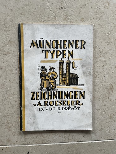 Münchner typen zeichnungen - zeichnungen, a